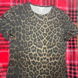H & M Cheetah Print Shirt Size (M)